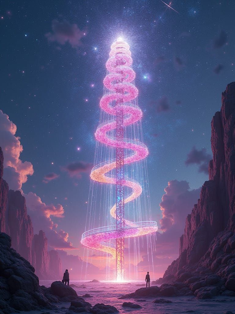 Diaphanous Rainbow Kyanite Maglift Slinkies by Dawpy Flord Ndeixadee Slinkyvision™️