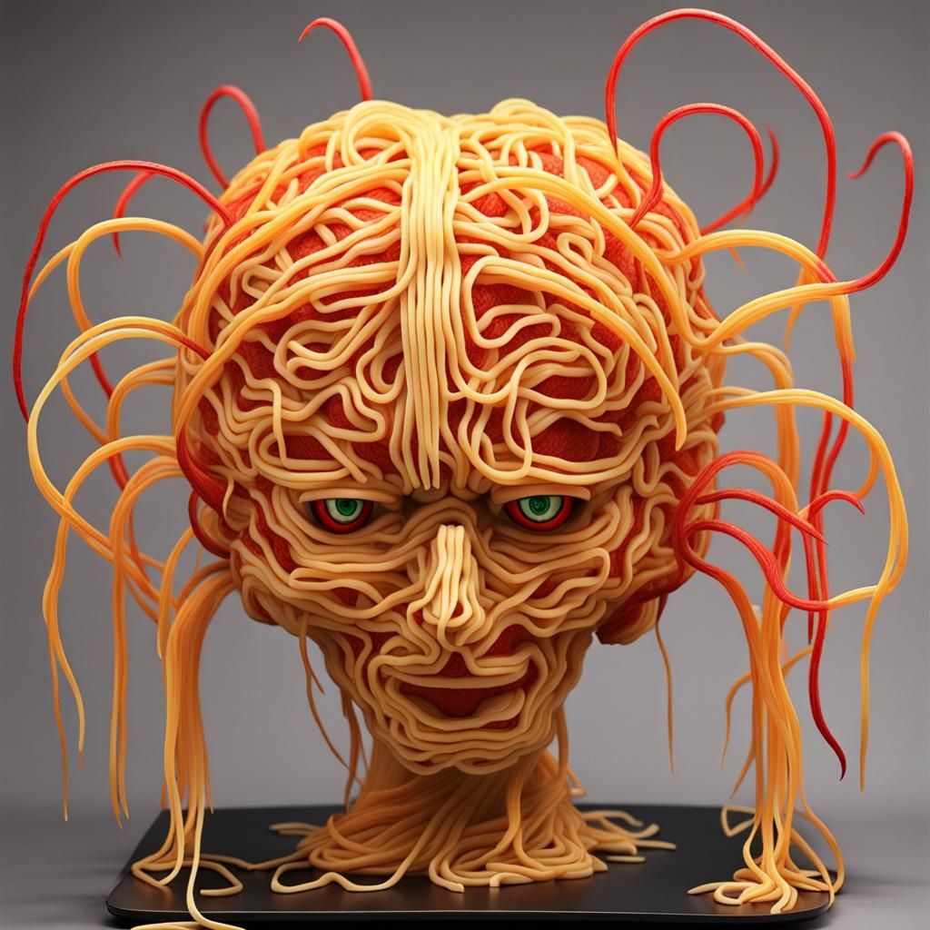 Spaghetti Mother Brain: Disturbing Metroid Fan Art