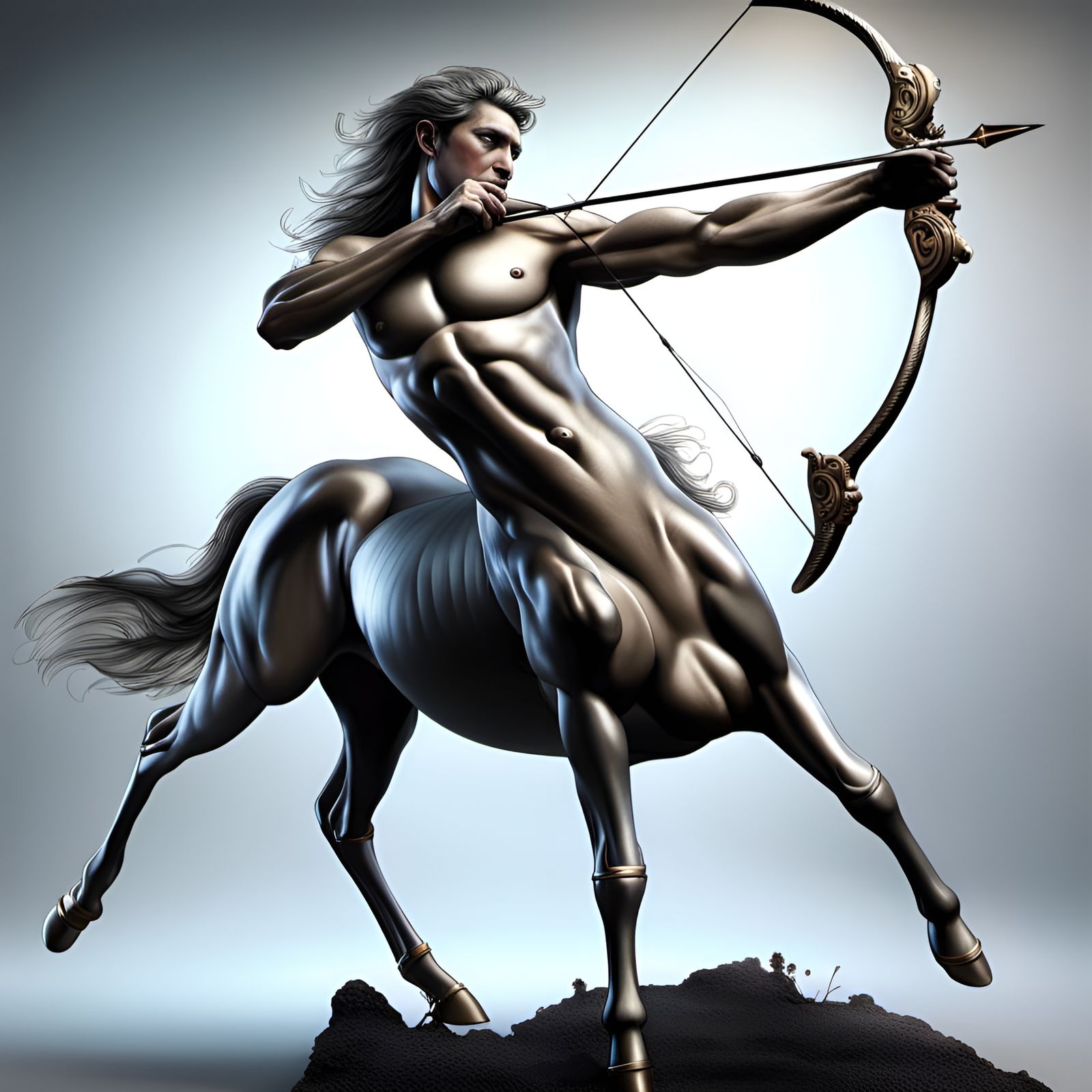 Centaur Sagittarius with Bow and Arrow