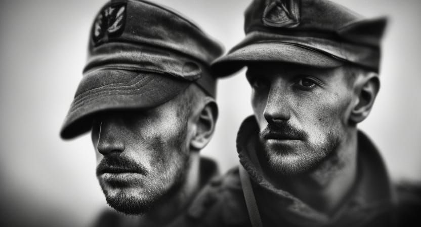 WW2 soldier  portrait