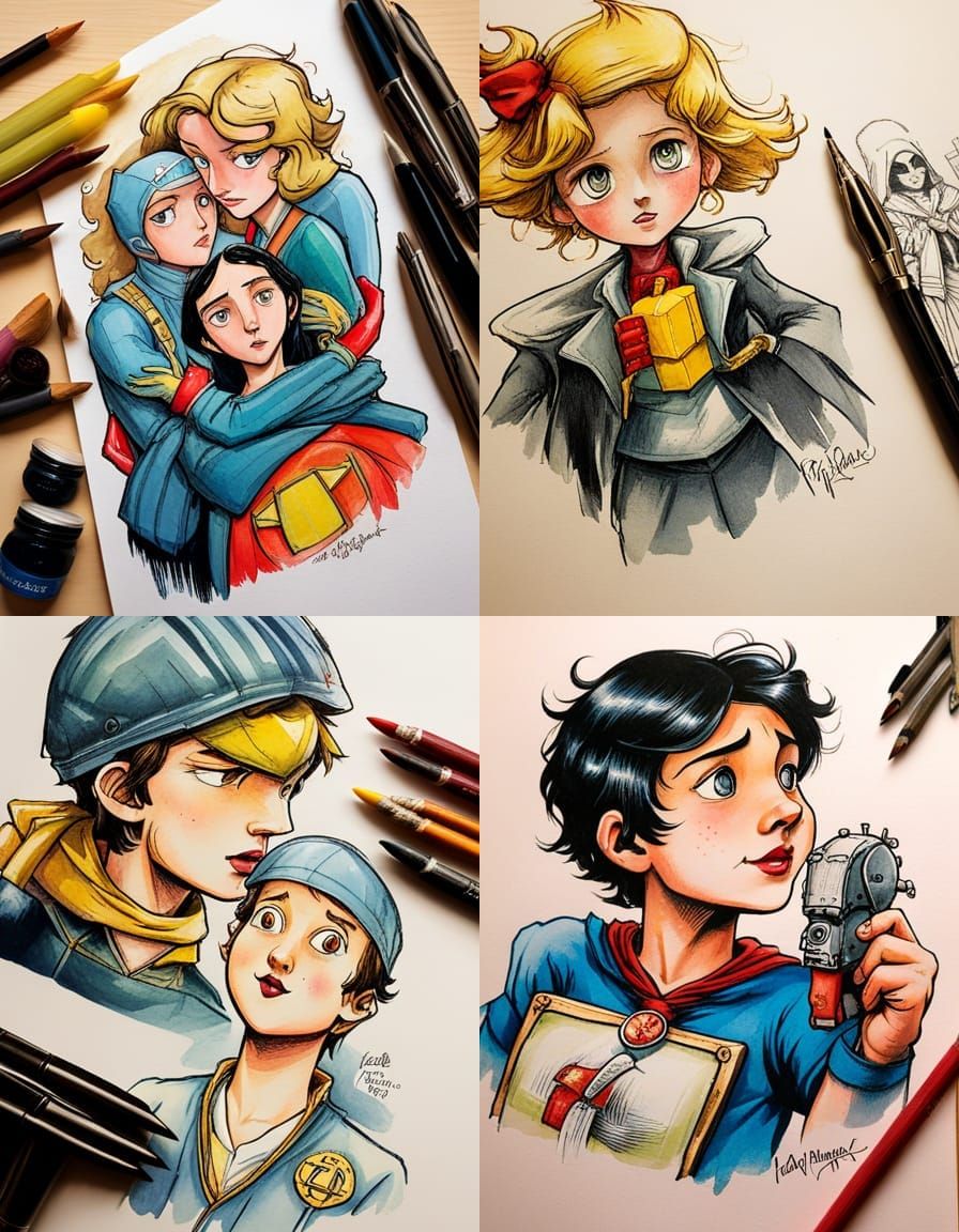 Farel Dalrymple Inspired Character Design