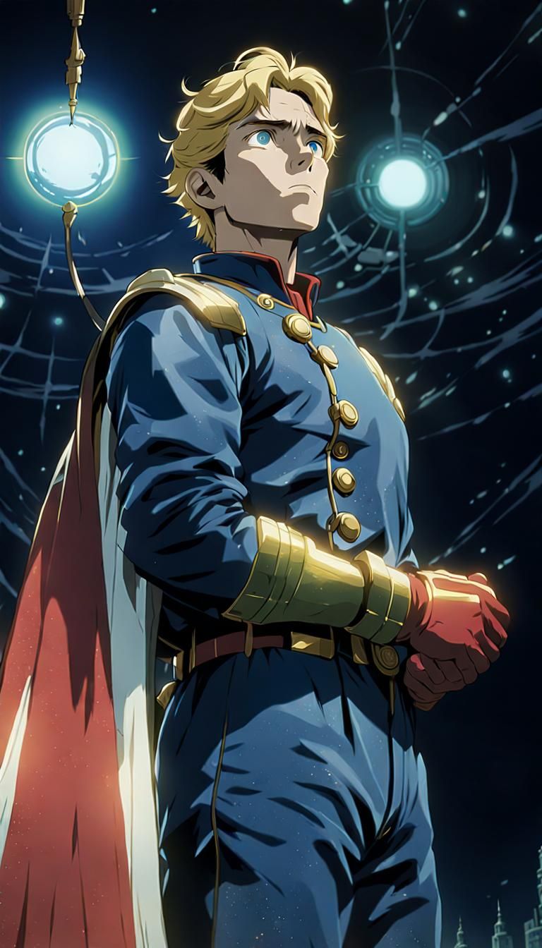 Homelander in anime style