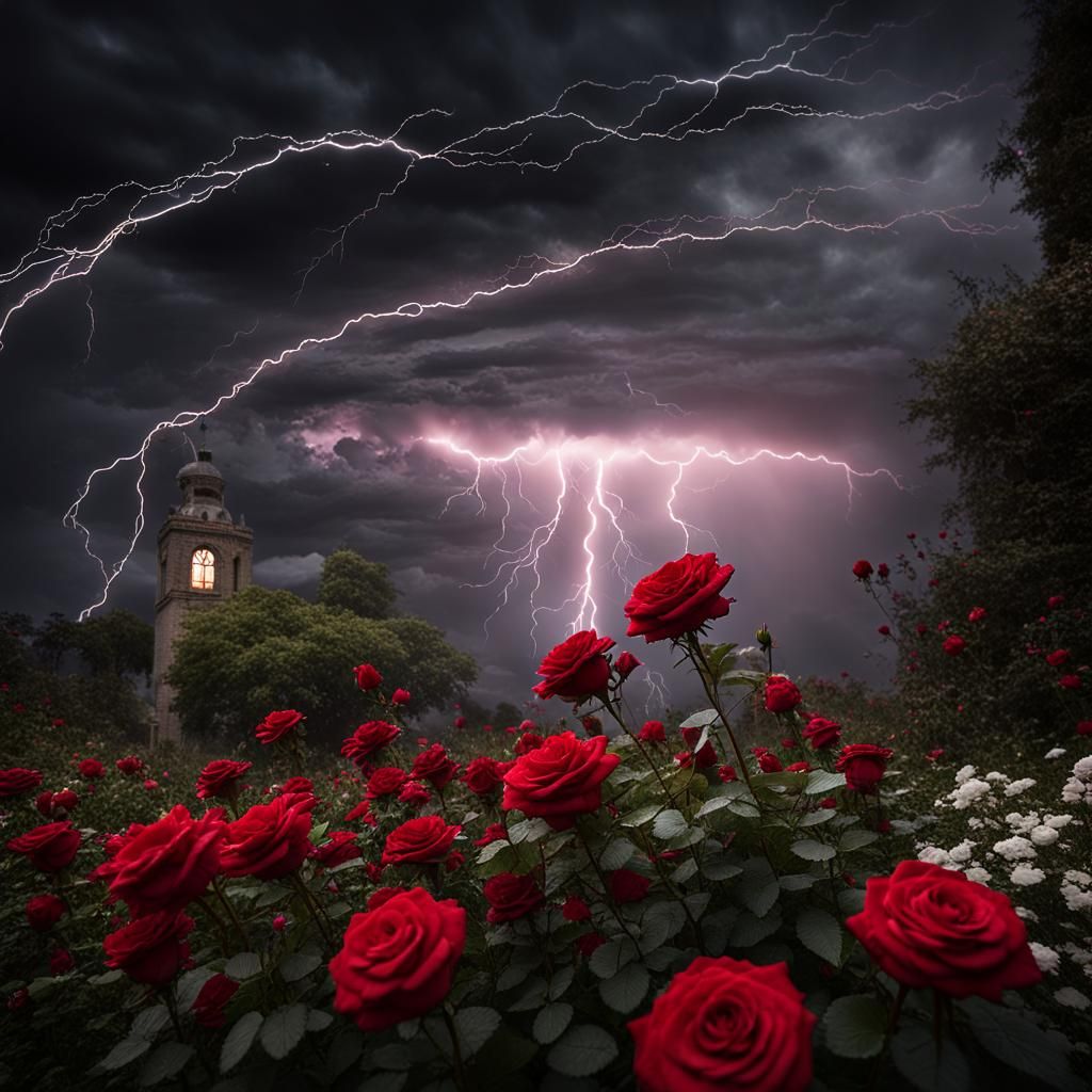 Hurricane Devastates a Mystery Garden