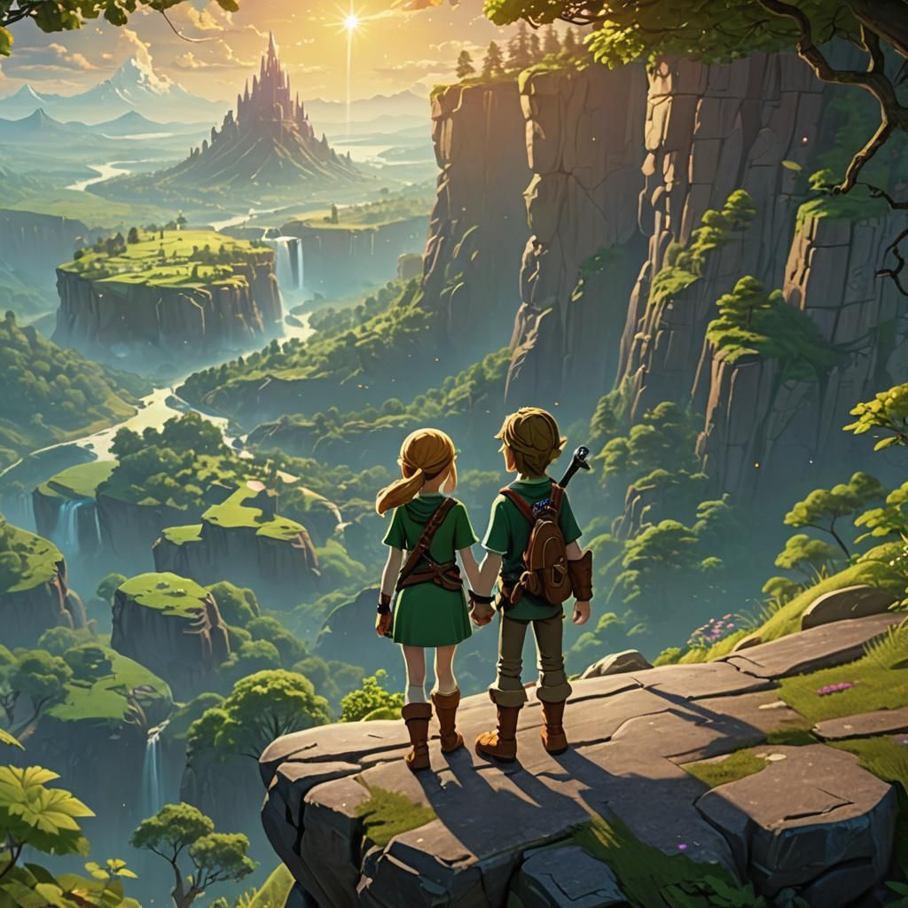 Link and Zelda