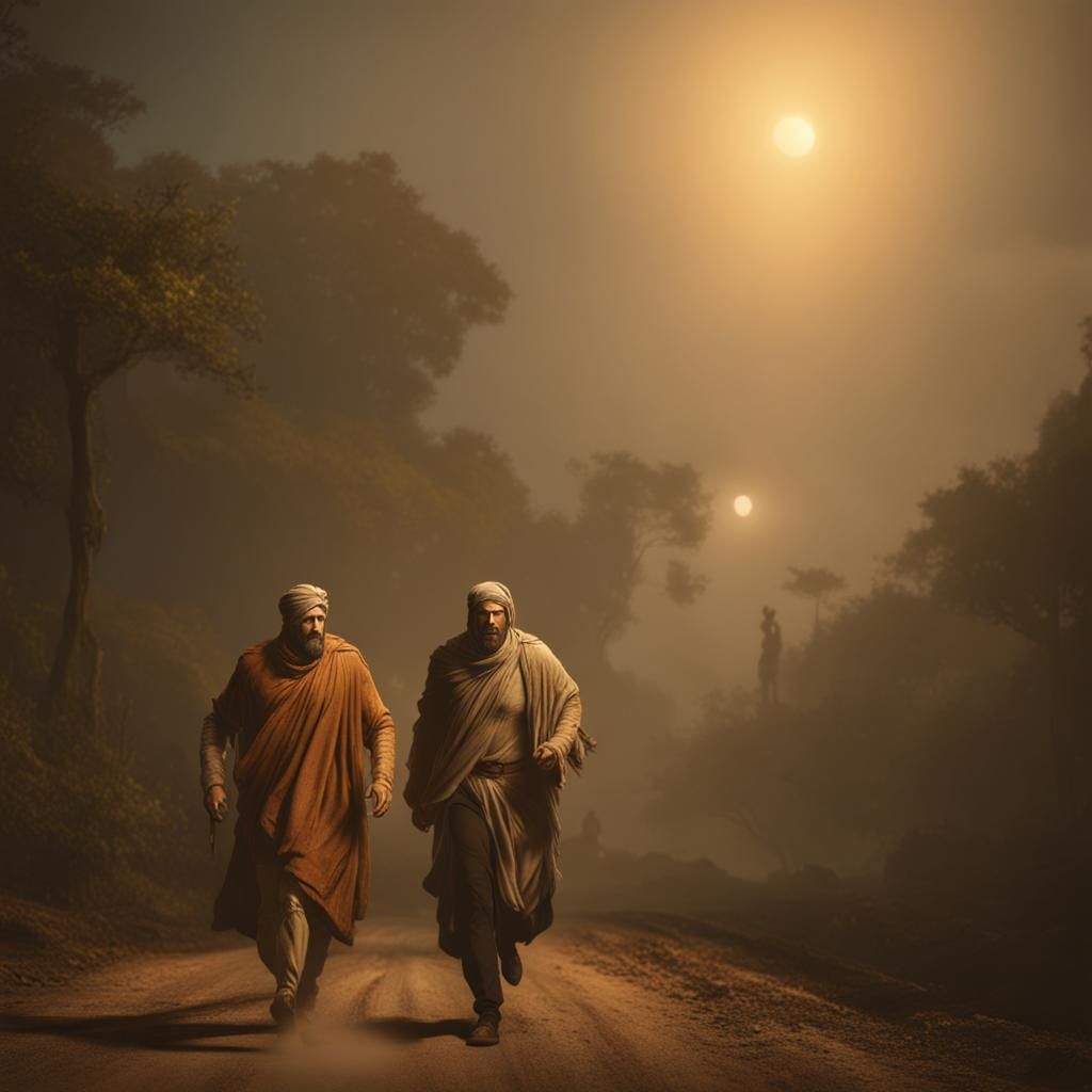 Night Flight Through Ancient Palestine