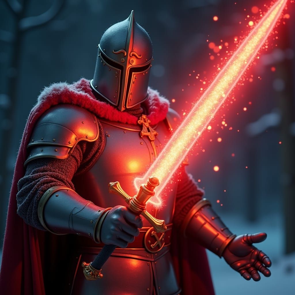 The Red Sworded Knight - Flux