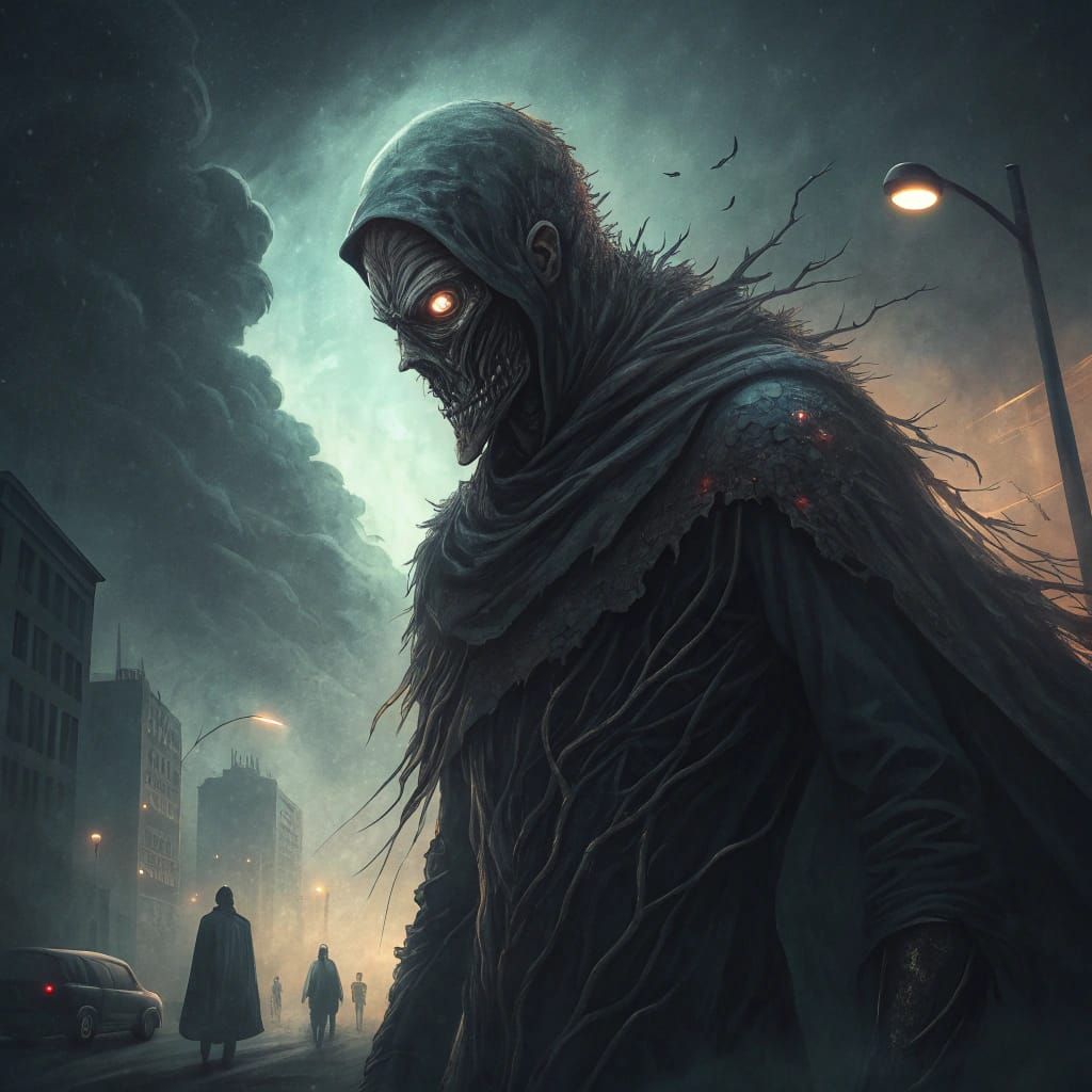 Dark Biomechanical Entity Looms in Shadows