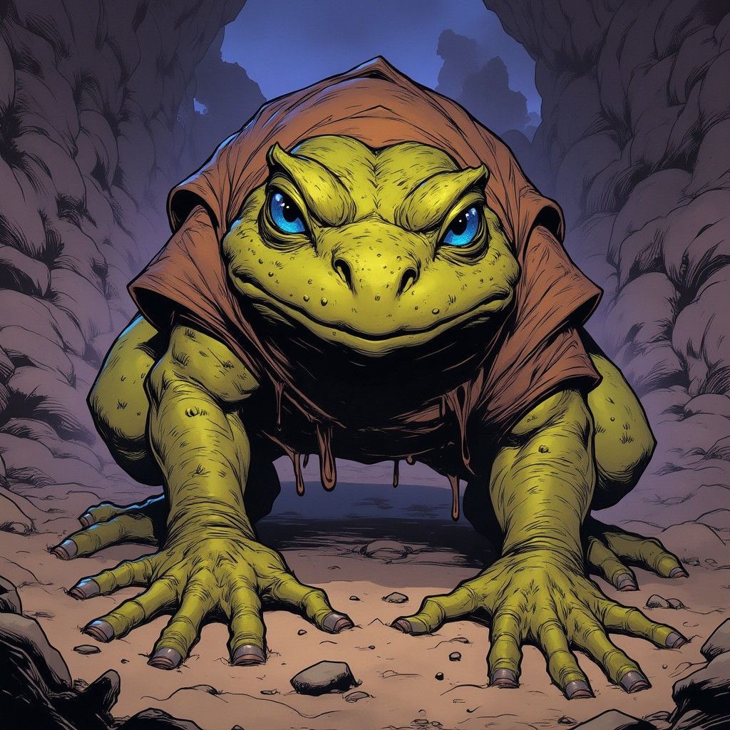 Battletoads Warriors in Gritty Industrial Fantasy Art