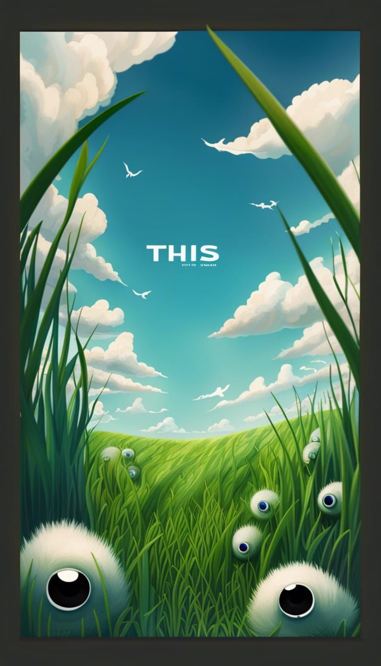 Surreal Flying Eye Dreamscape