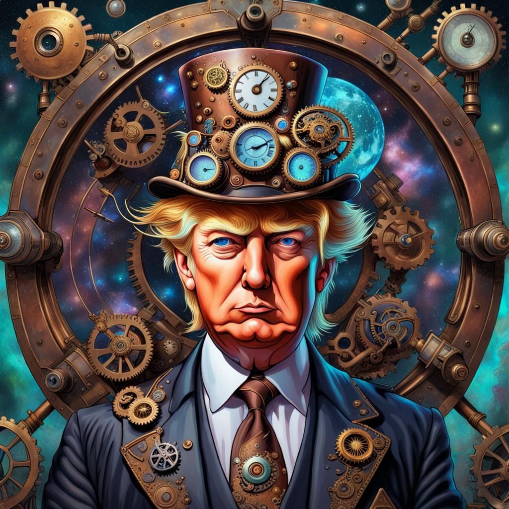 "steampunk trump"
