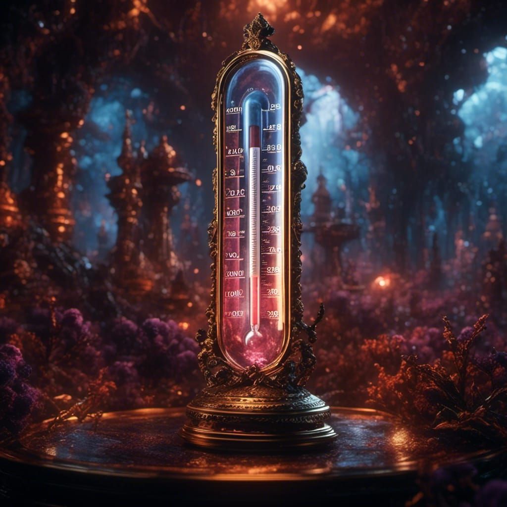 Cinematic Scientific Thermometer: Accurate Visual