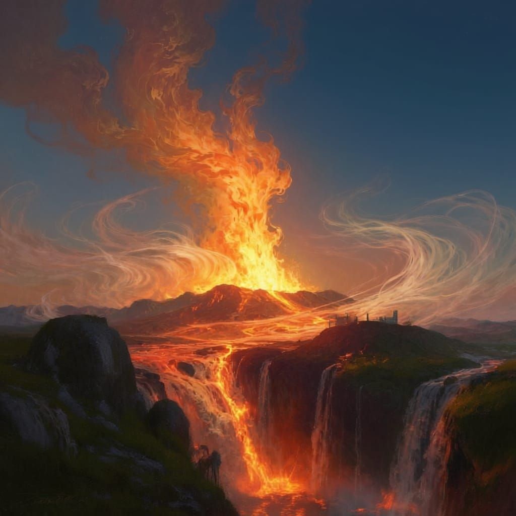 Four Elements: Fire, Air, Water, and Earth