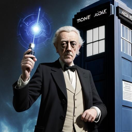 The force and a sonic screwdriver...  hoo boy...