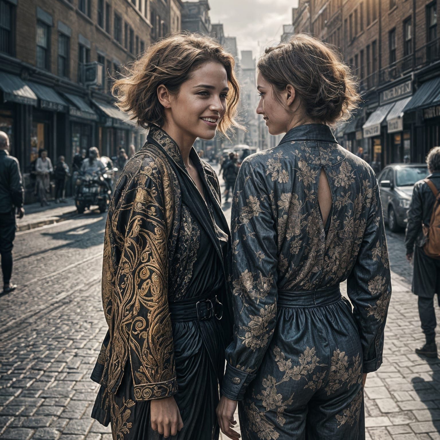 Women in Black and White Photography Style