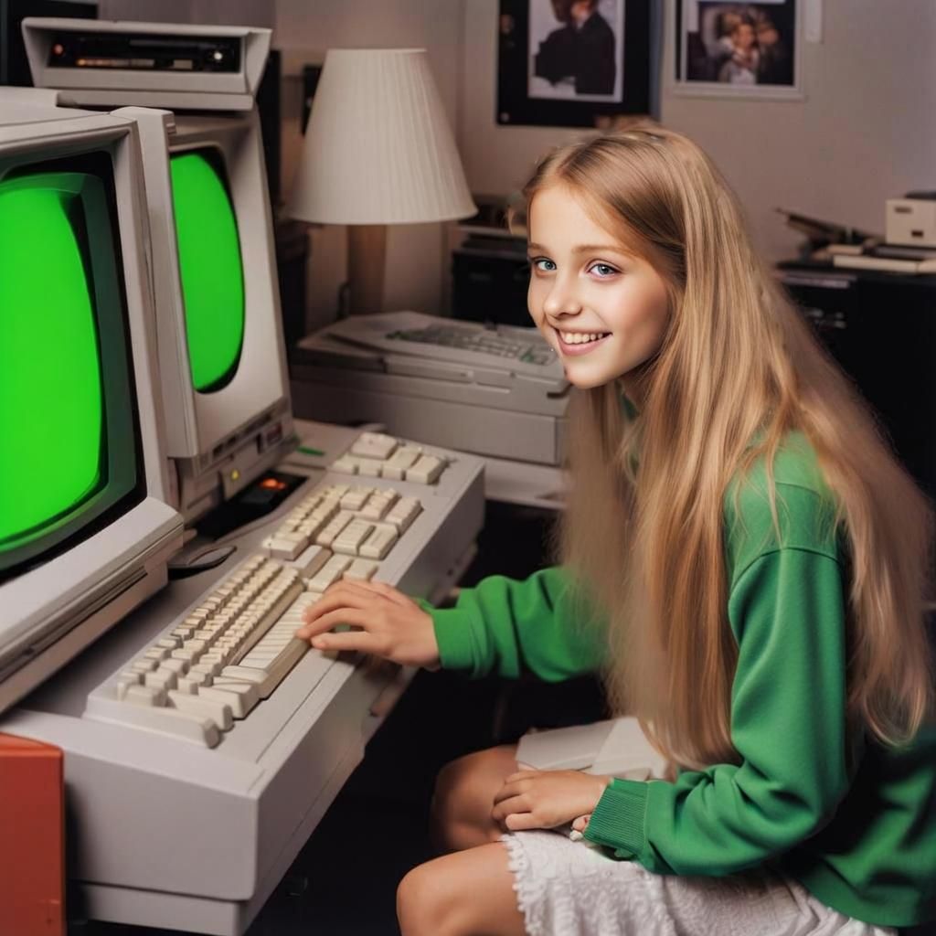 Person in Green Sweater