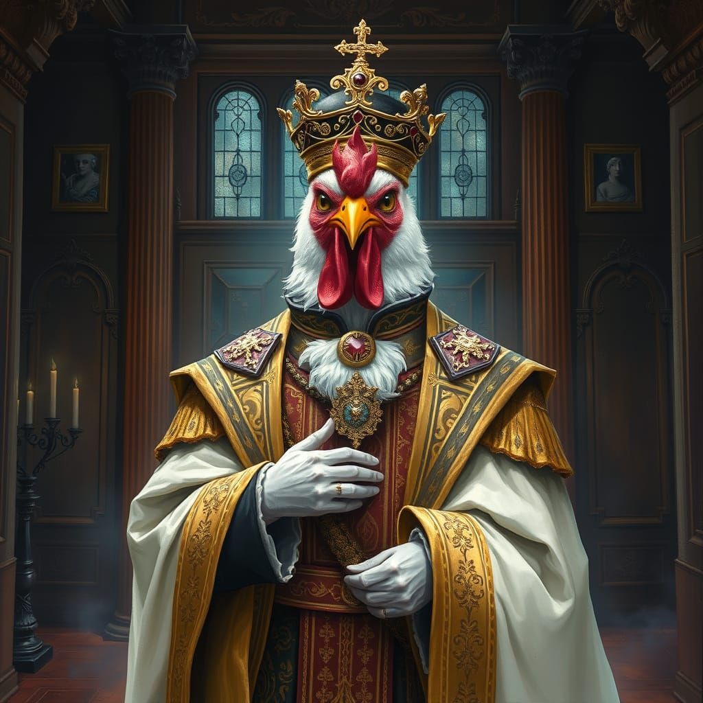 Regal Headmaster of the Order of the White Chicken in Grand ...