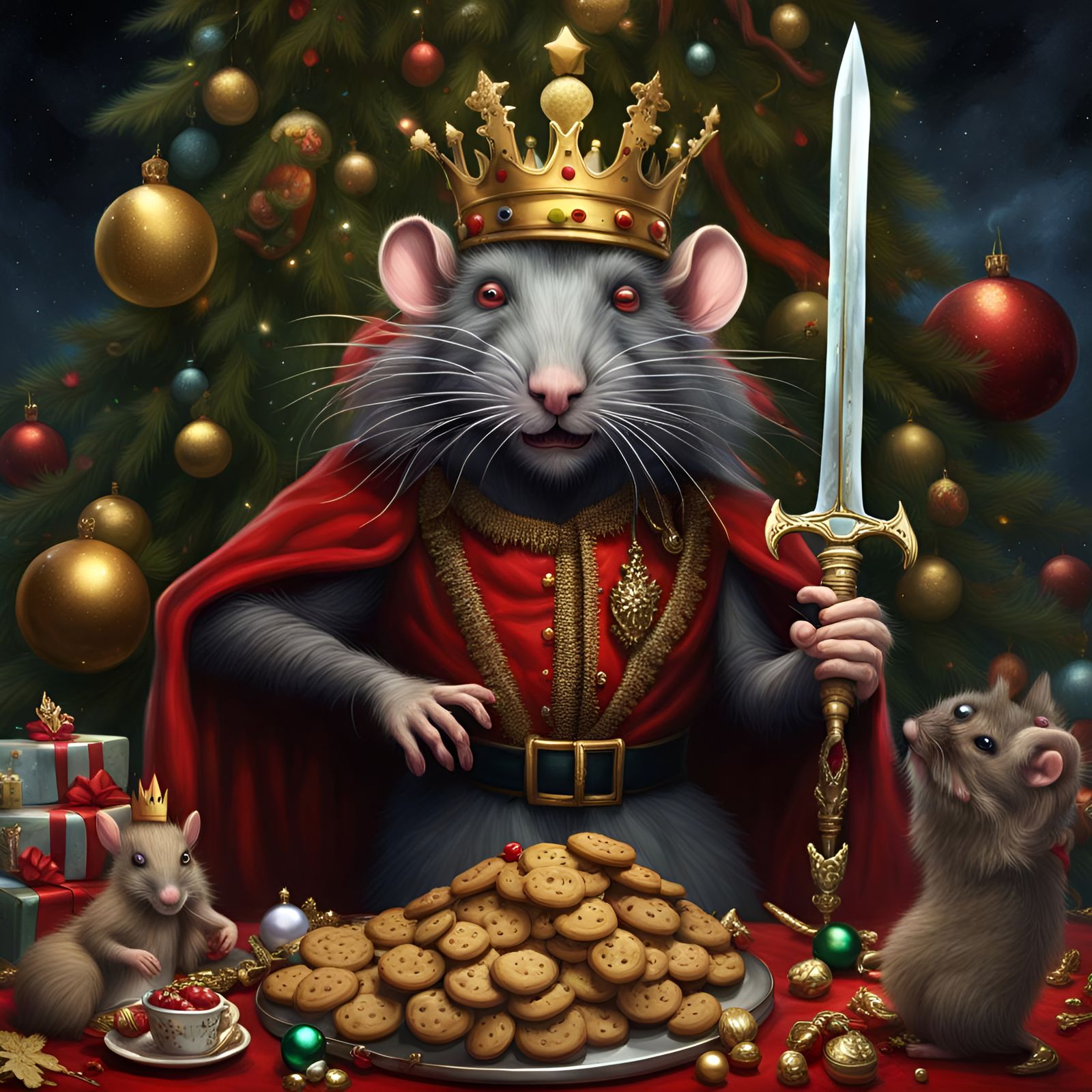 King Rat of Nutcracker Suite: Fantasy Art