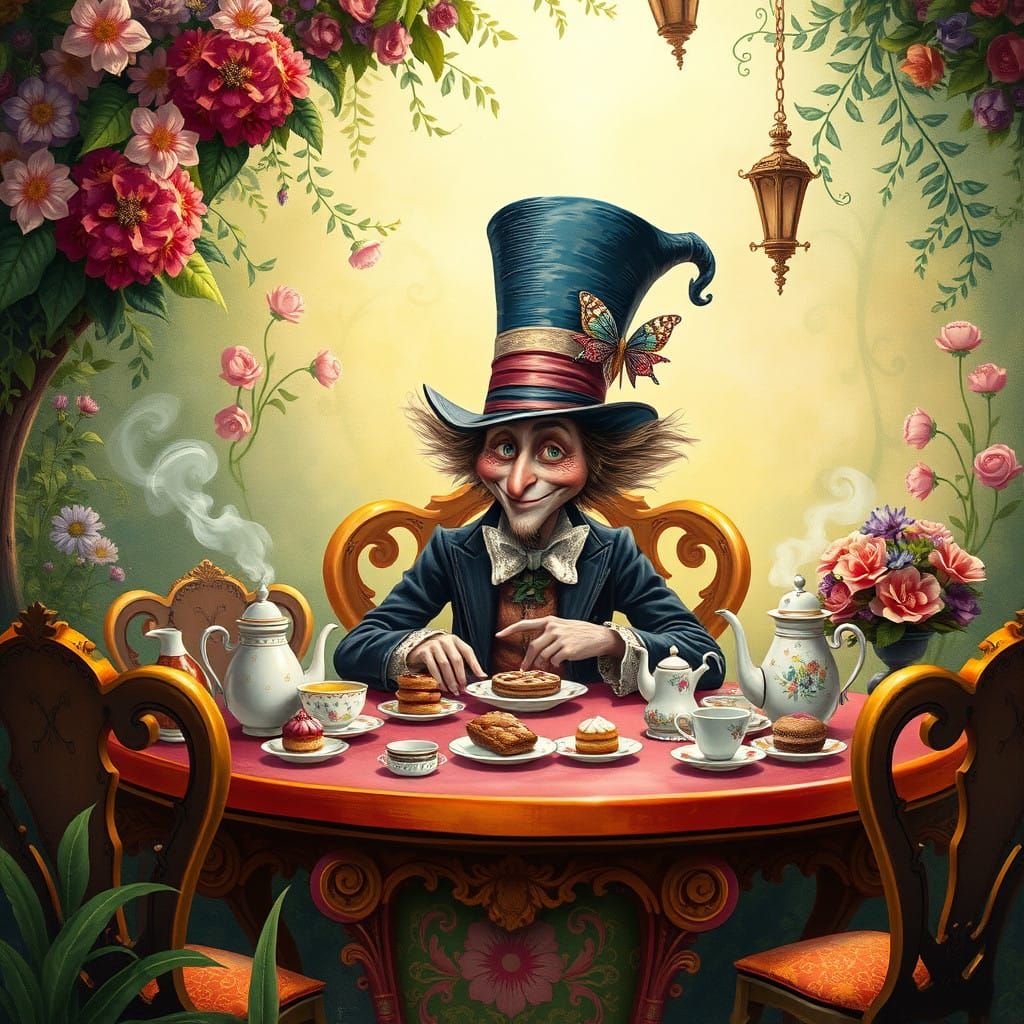 Ethereal Whimsy at a Fantastical Tea Party