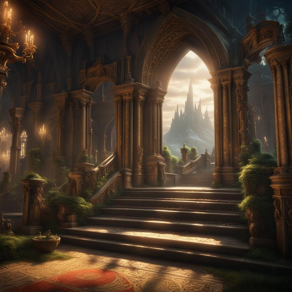 Castle interior