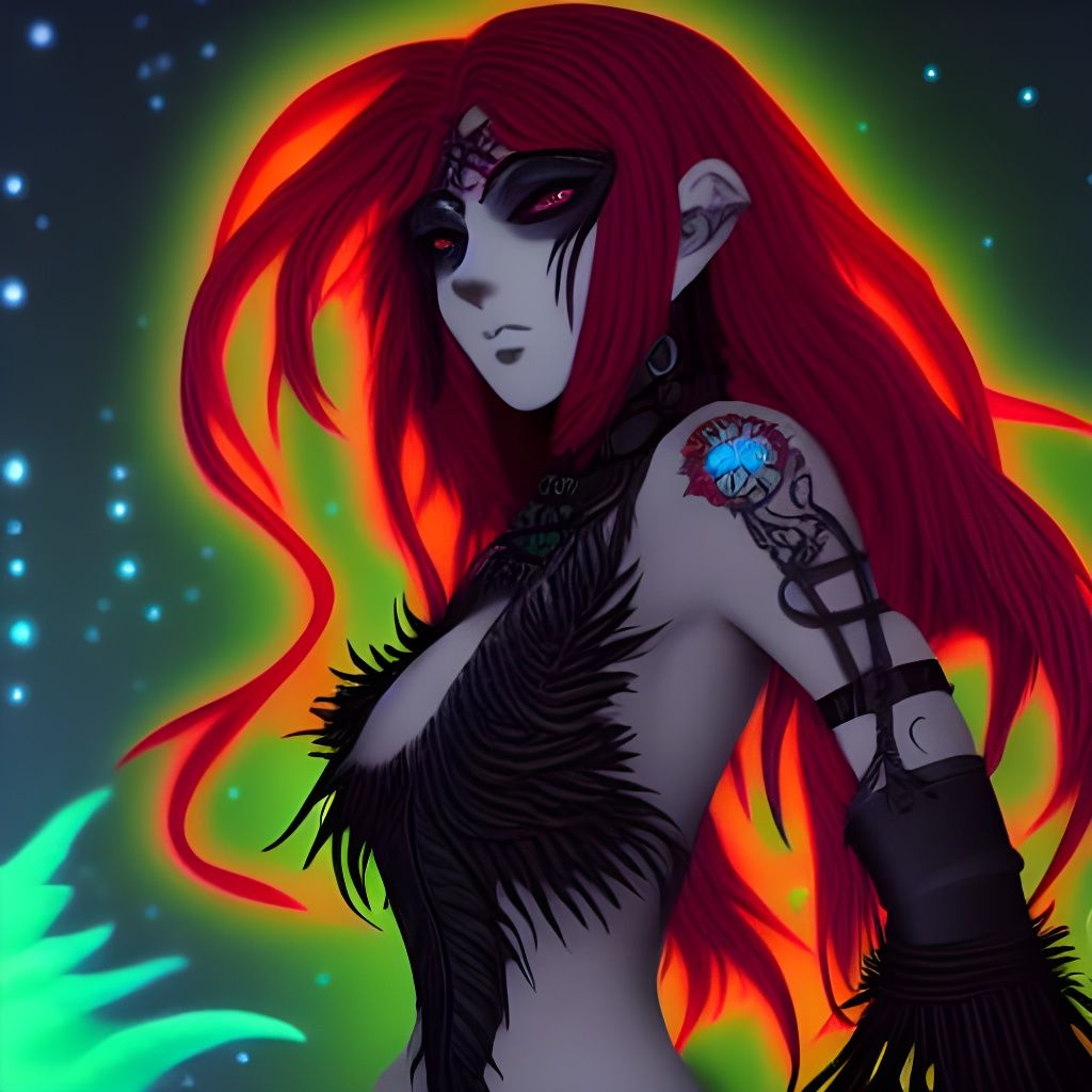Crow Warrior Goddess