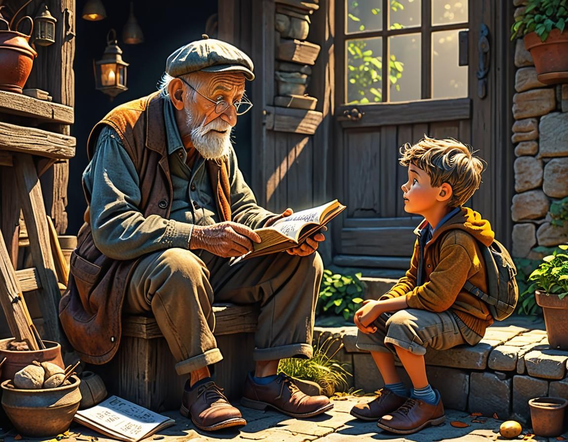 Realistic Old Man Story in Ultra HD