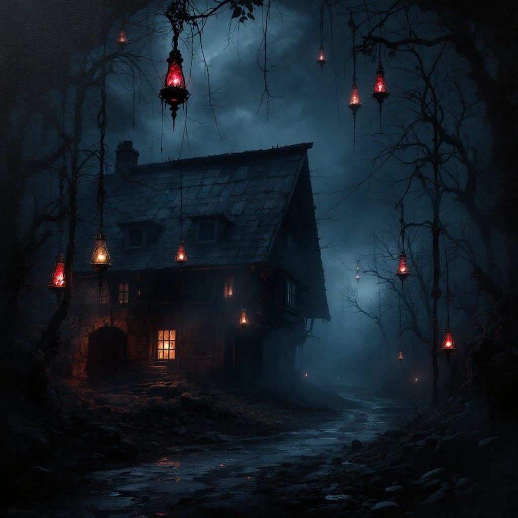 Haunted Romanian Harbor House Masterpiece in Darkreach Expre...