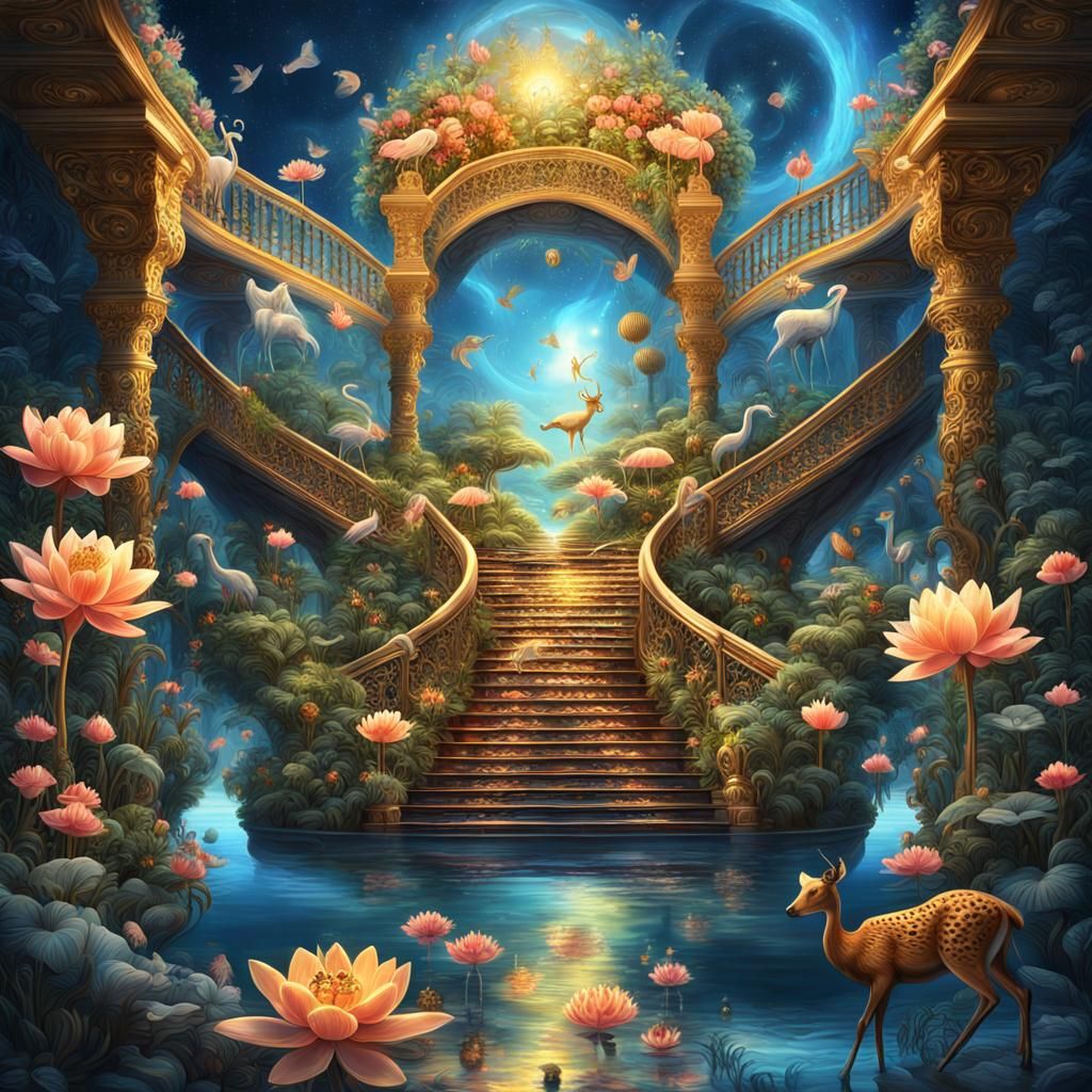 Fantastic Wildlife Ascends to Surreal Planet