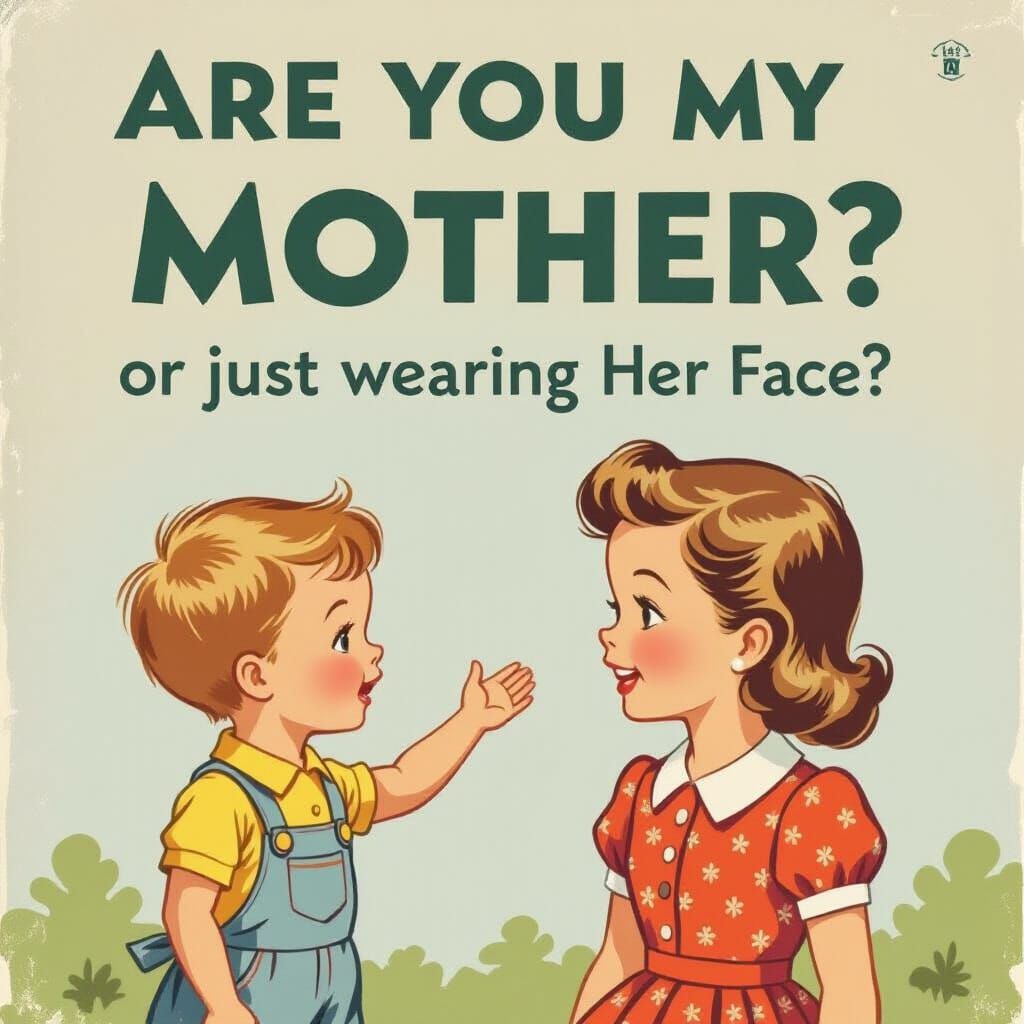 Vintage Children's Book Cover: "Are You My Mother?"