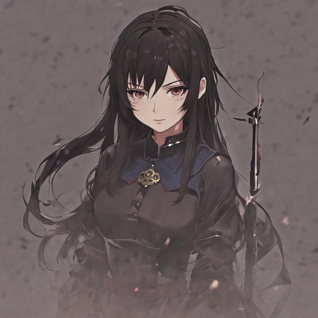 Grimdark Anime Key Visual Art