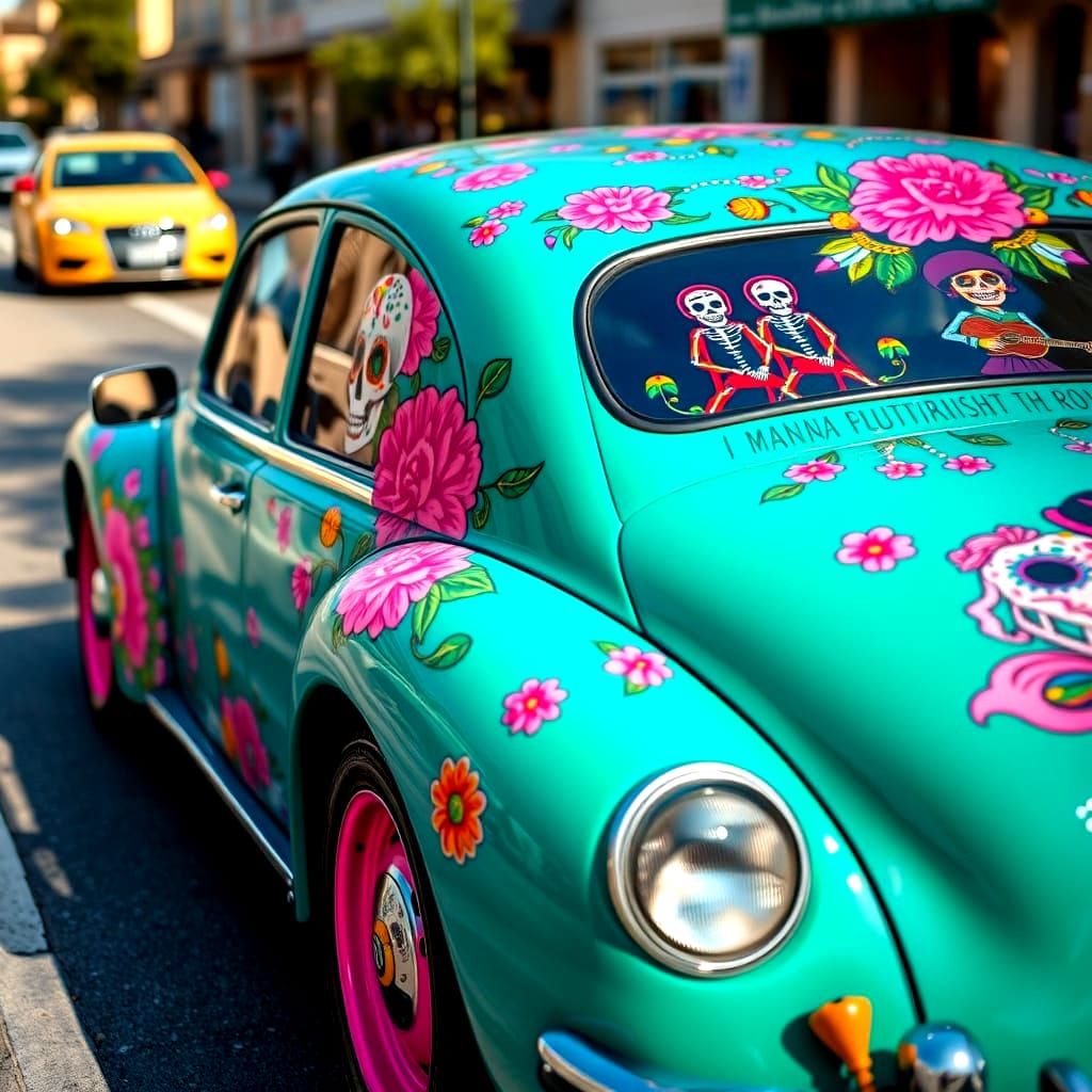 Painted Car