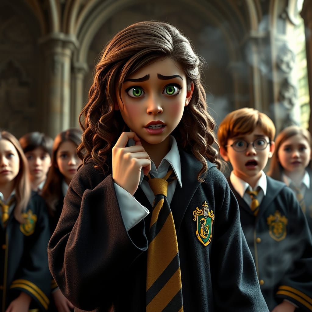 Hufflepuff Student's Shocking Potions Mistake