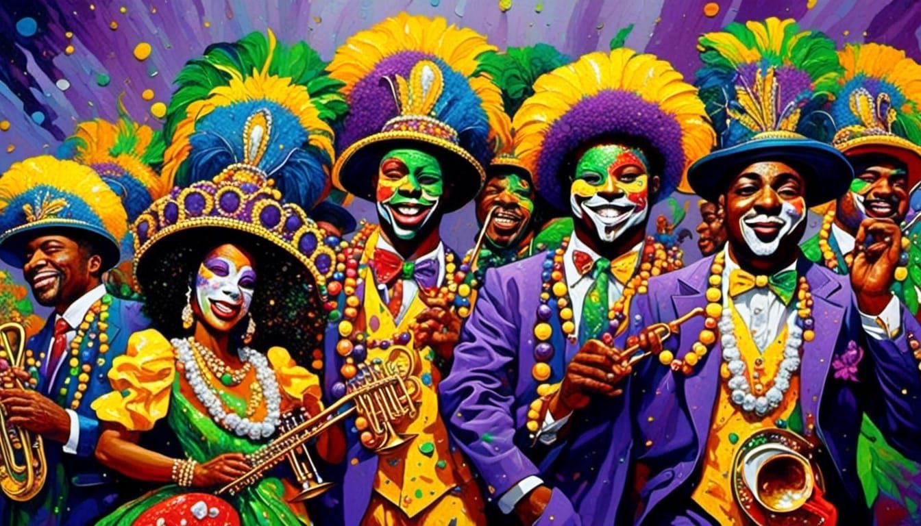 Epic Cajun Mardi Gras Zydeco Celebration