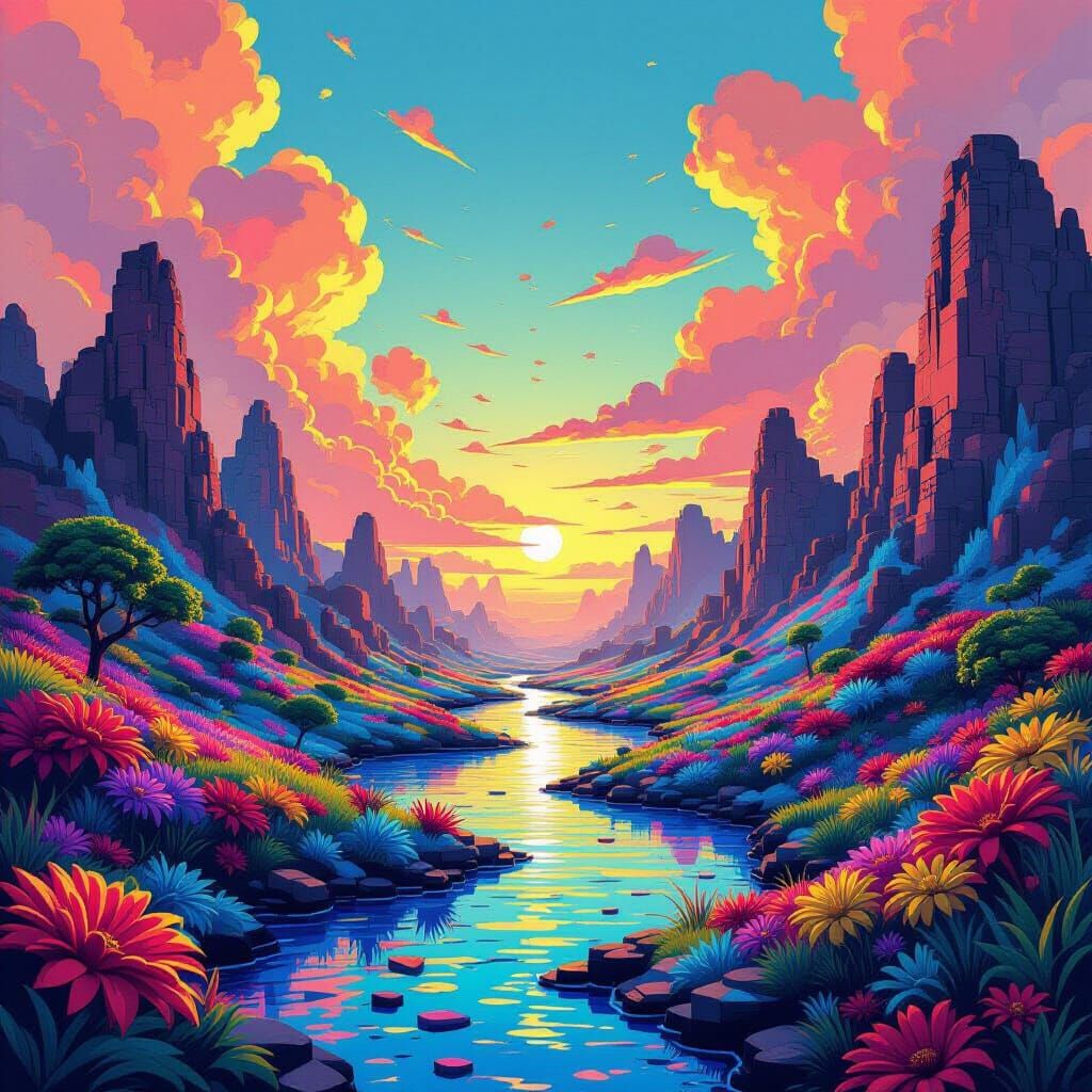 Surreal Lego Dreamscape Inspired by Digital Artists