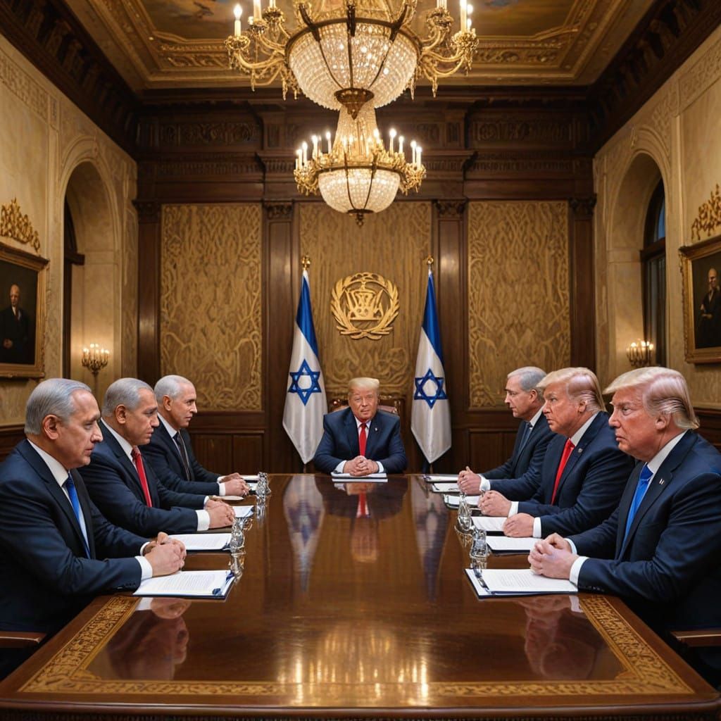 Israeli Leaders in Historic Diplomatic Discussion