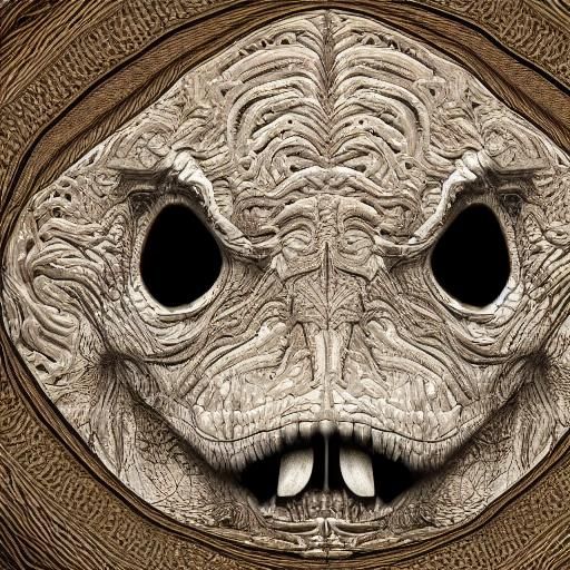 Hyperrealistic T-Rex Portrait in High Definition