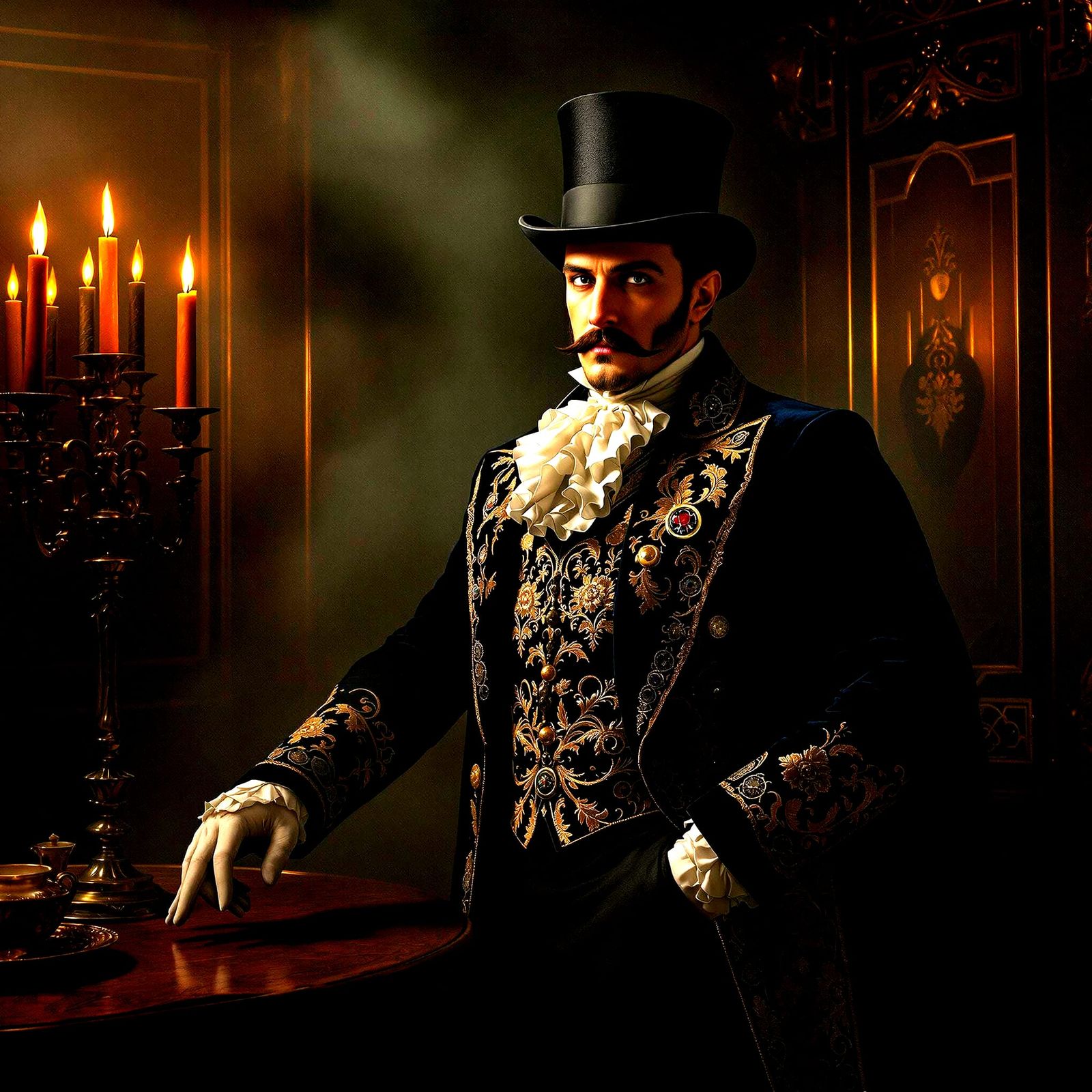 Austrian Magician Hofzinser in Enchanting Victorian Parlour