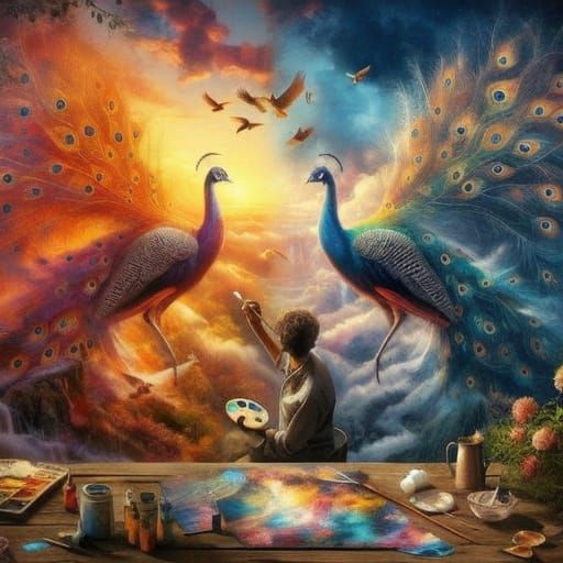 Artistic Magic Revealed in a Painter's Masterpiece