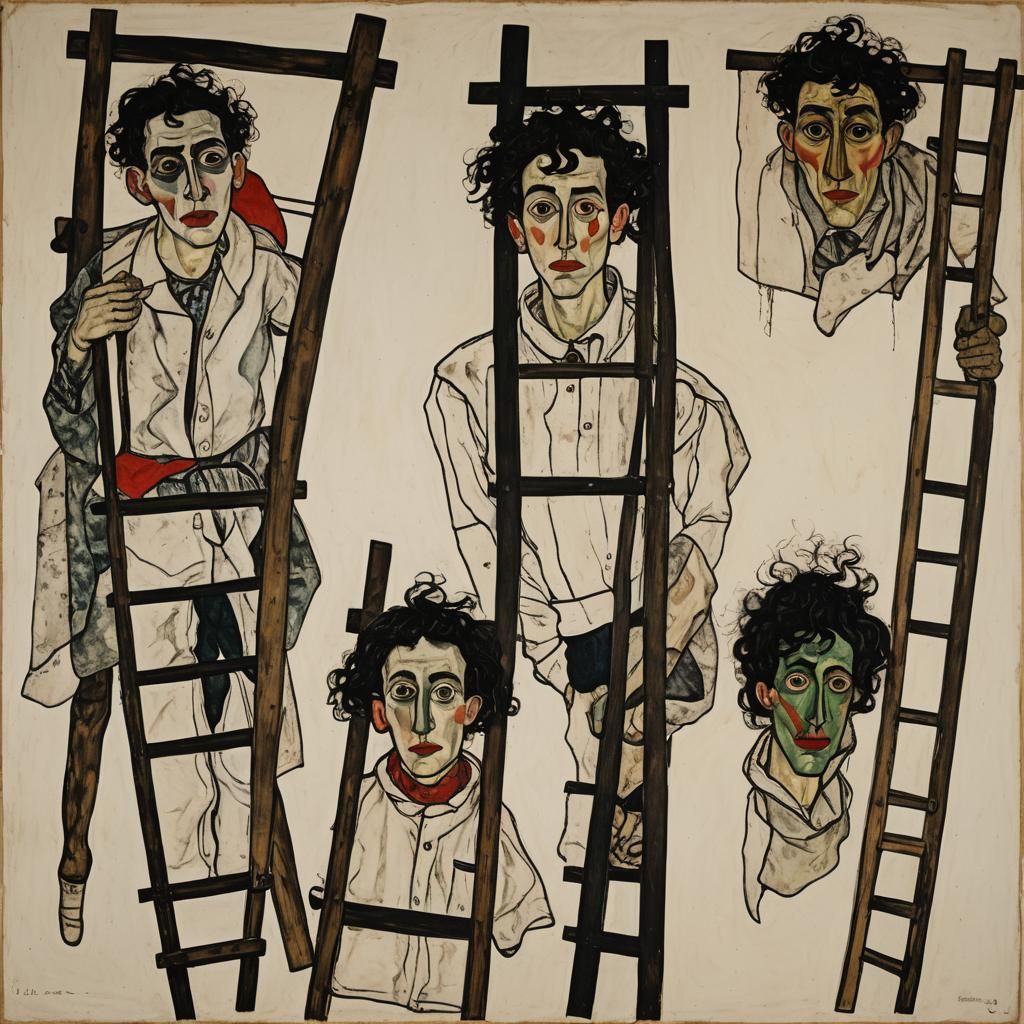 Masks and Ladders: Expressionist Composition