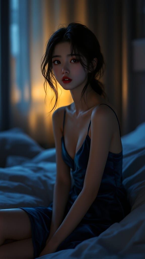 Shen Yuhua in Moody, Intimate Anime Style
