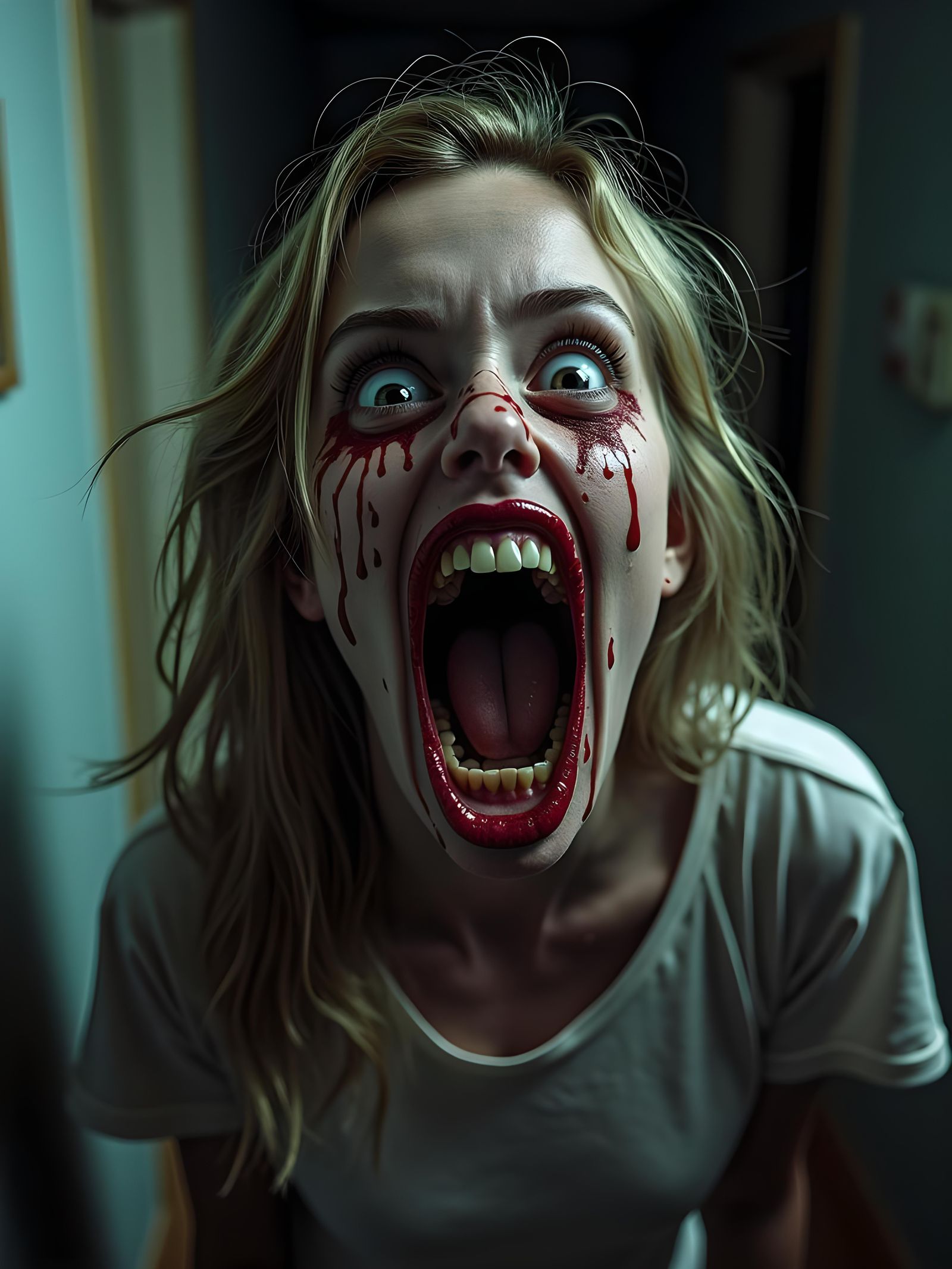 Abstract Horror: An AI Generated Nightmare