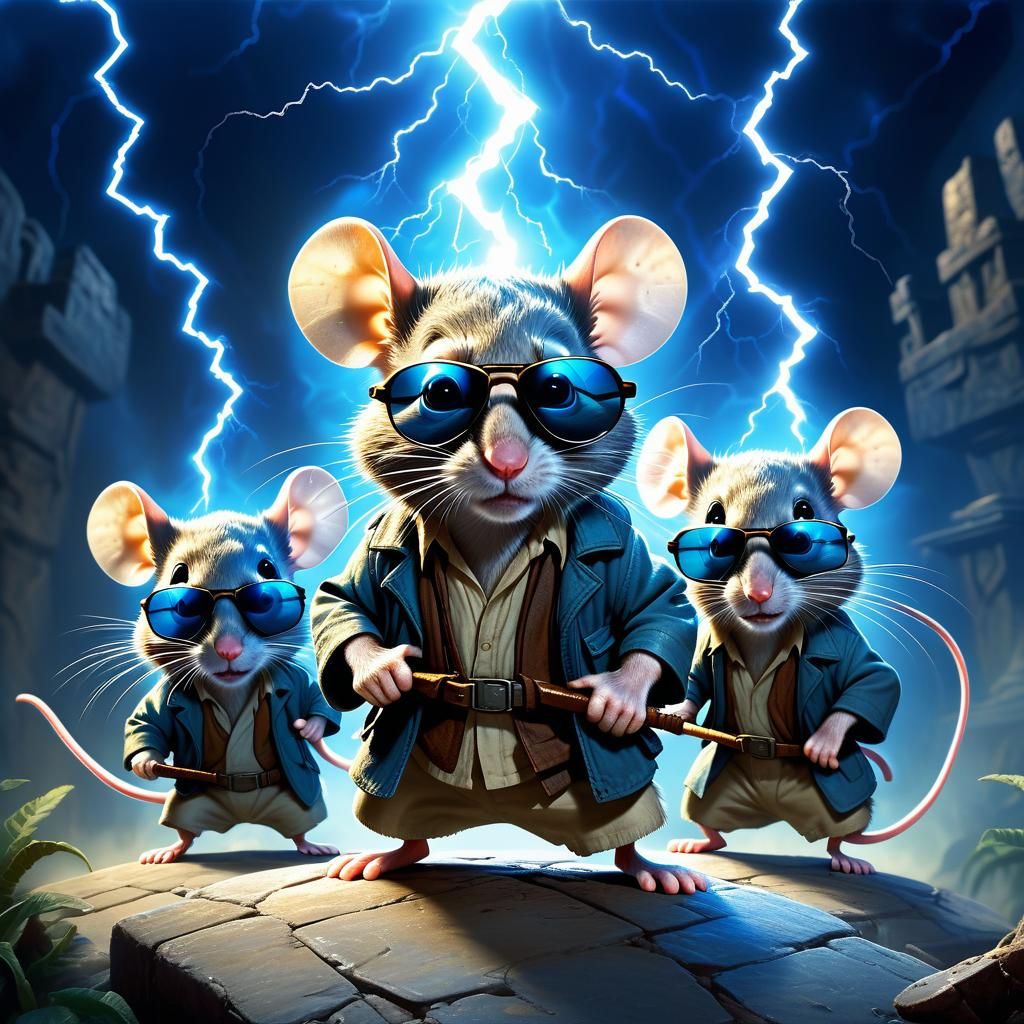 Indiana Jones mice