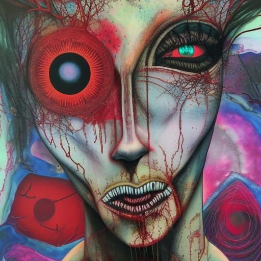 Overflowing Buffty Gramograms: Sci-Fi Horror Art