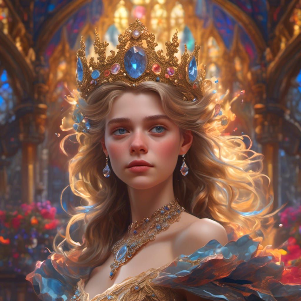 <lora:NC Hyperreal:1.0> Her Royal Highness Princess Leonor of Asturias