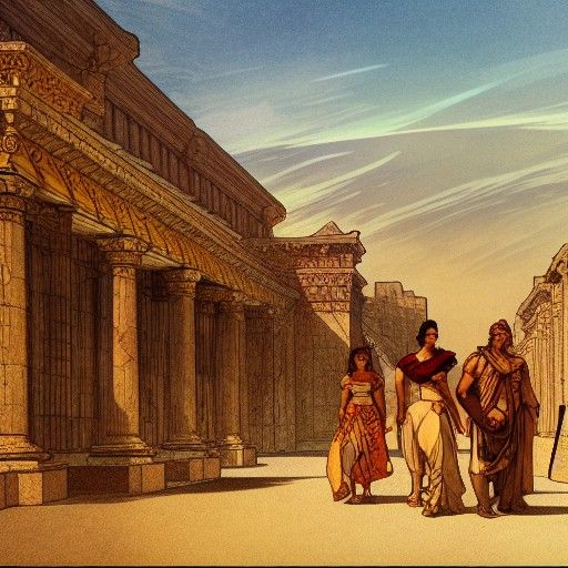 Ugarit: Ancient Crossroads in Detailed Concept Art