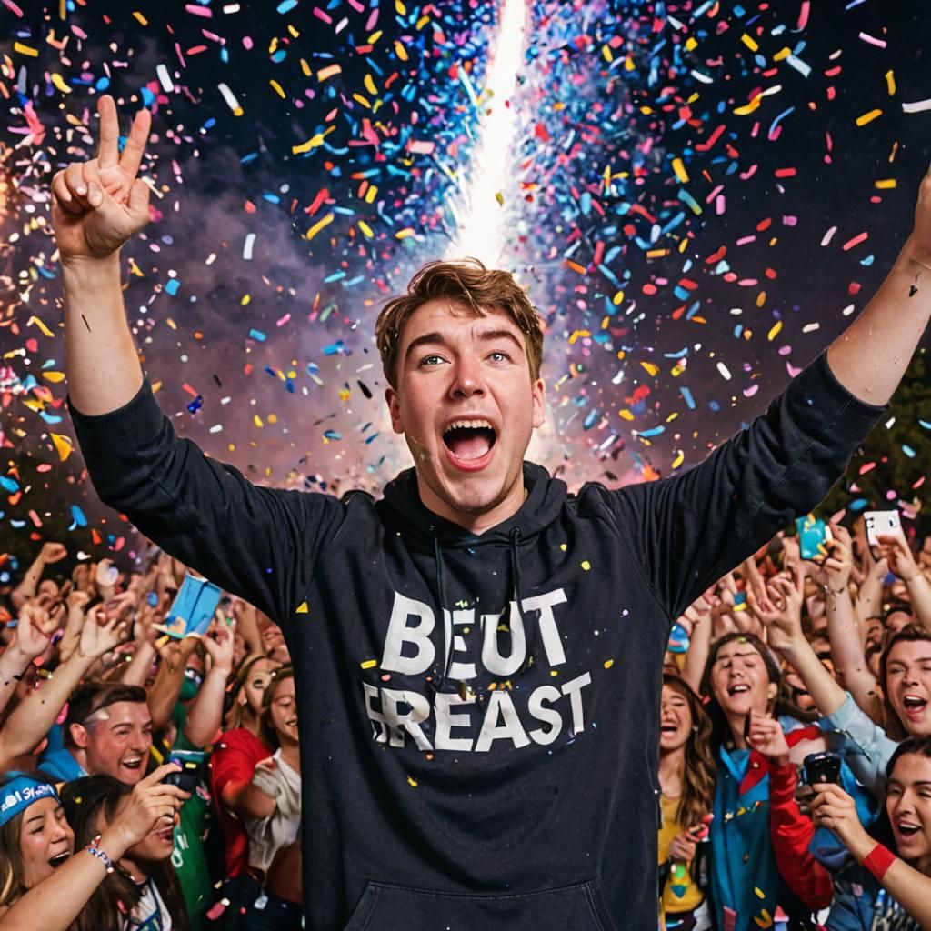 🎉 MrBeast has just become the first YouTuber to reach 300 m...