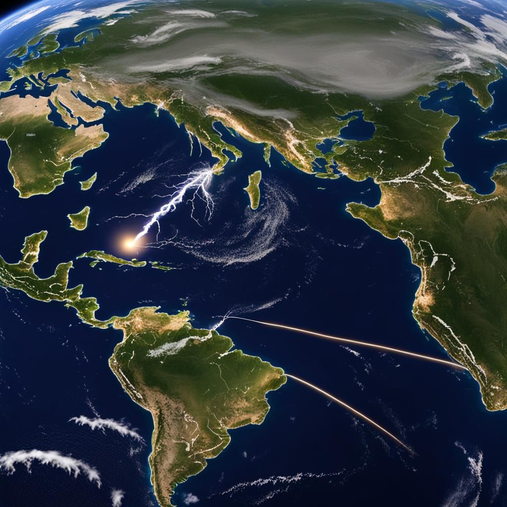 Lightning Strike at Earth Day Celebration