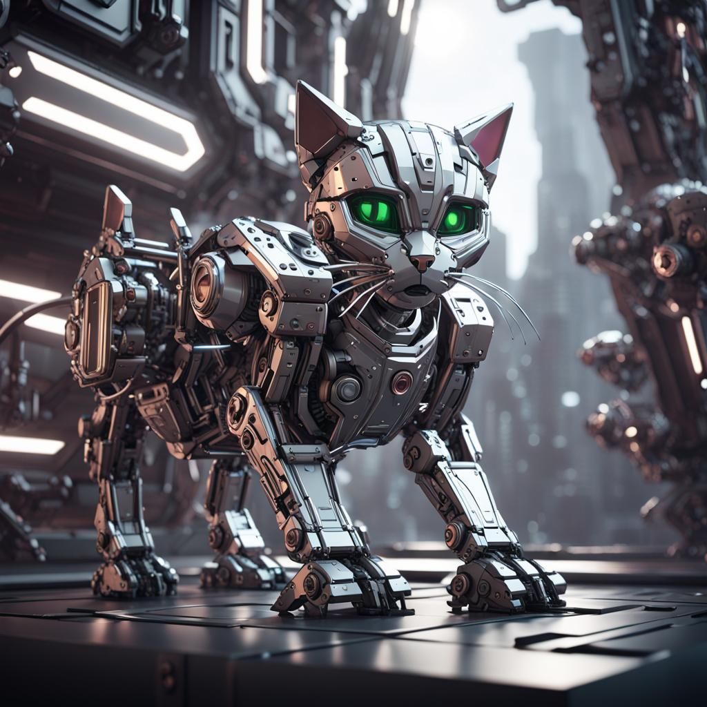 Futuristic Ashnikko in Kitten! The Musical