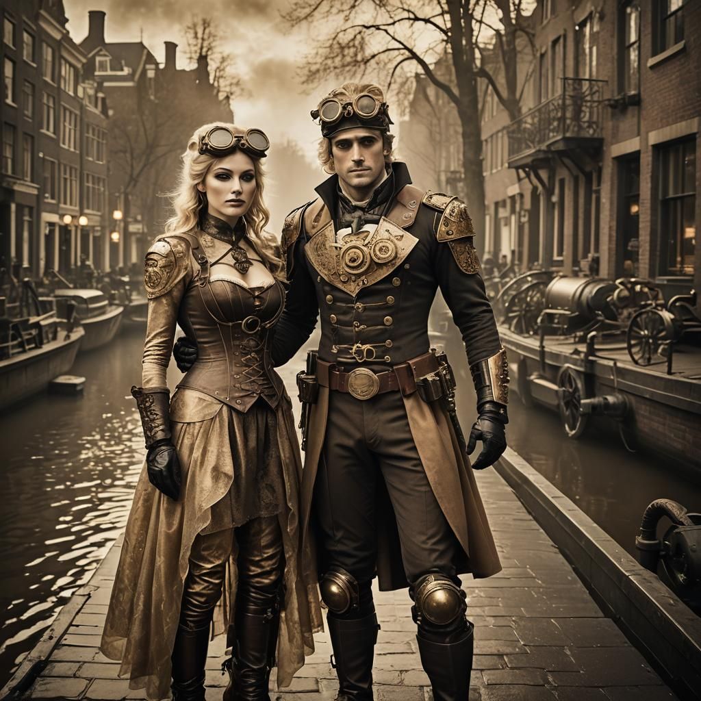 Steampunk Superheroes