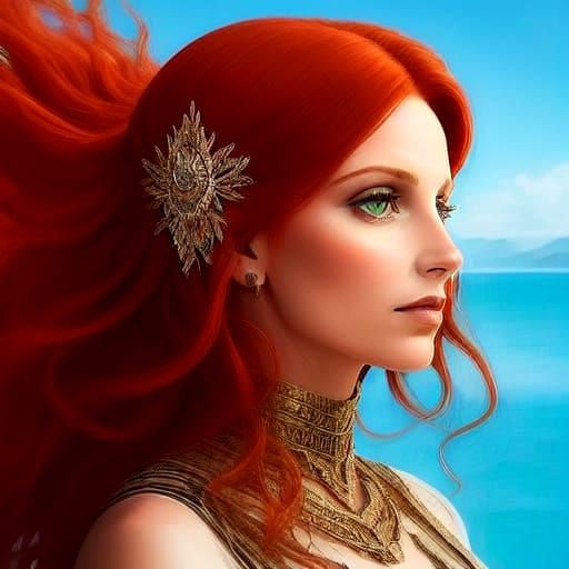 Portrait of a Red Head