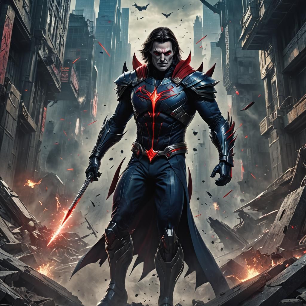 Mr Sinister as Tom Cruise: Detailed Fan Art